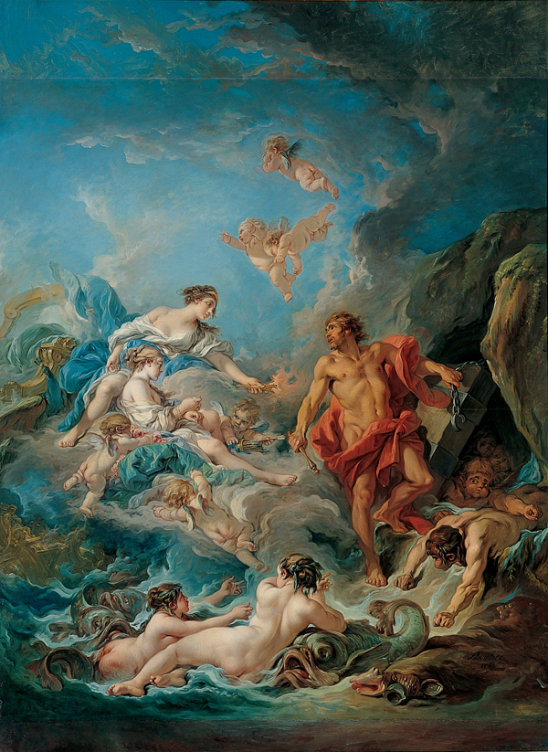 François Boucher_ Giunone chiede ad Eolo di scatenare i venti